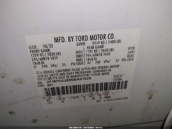 2022 FORD EDGE SEL