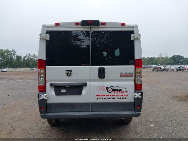 2018 RAM PROMASTER 1500 LOW ROOF 118 WB