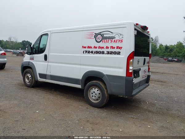 2018 RAM PROMASTER 1500 LOW ROOF 118 WB