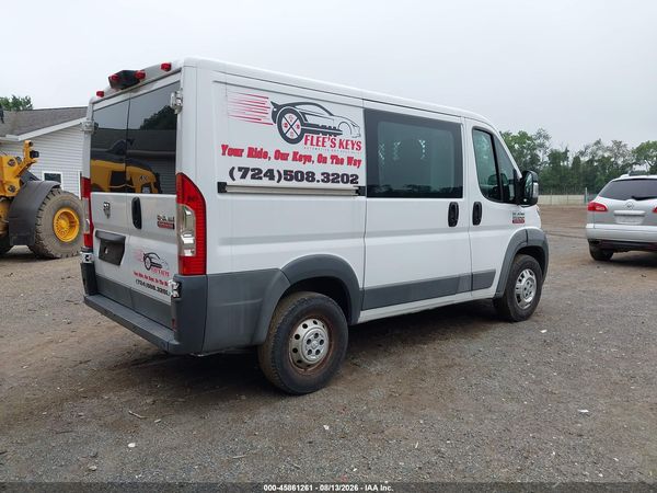 2018 RAM PROMASTER 1500 LOW ROOF 118 WB