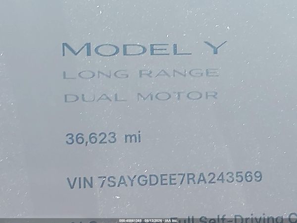 2024 TESLA MODEL Y