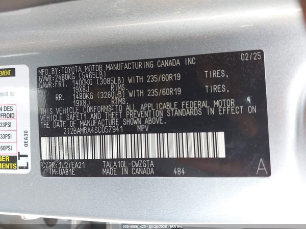 2025 LEXUS RX 350 PREMIUM