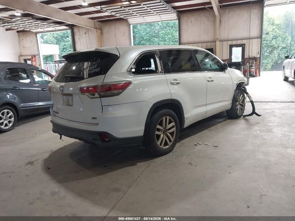 2016 TOYOTA HIGHLANDER LE V6