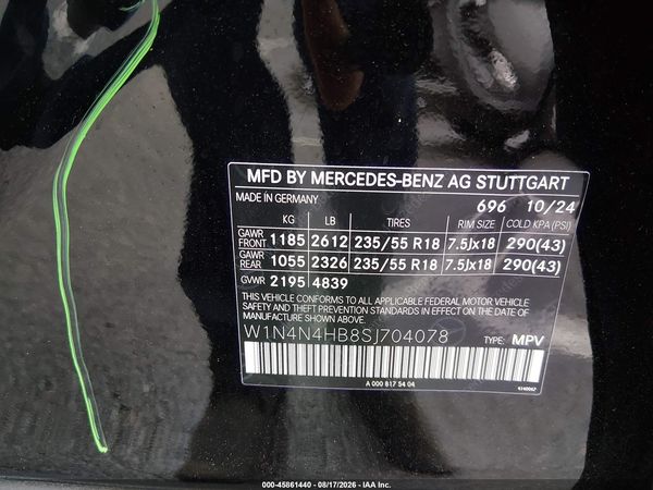 2025 MERCEDES-BENZ GLA 250 4MATIC
