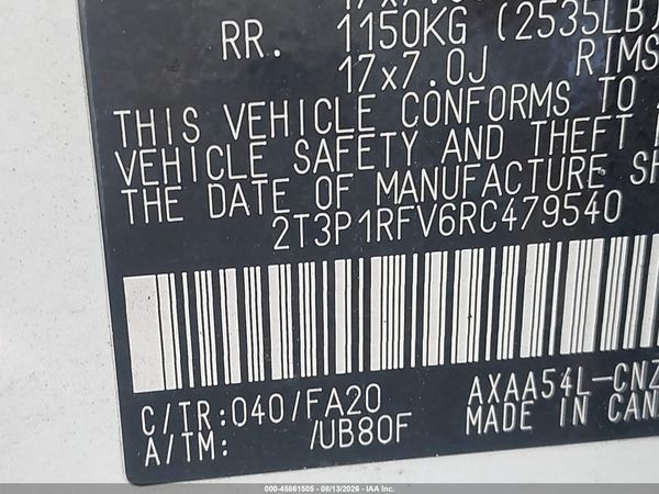 2024 TOYOTA RAV4 XLE