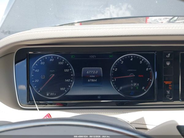 2015 MERCEDES-BENZ S 550 S550