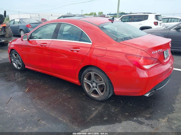 2015 MERCEDES-BENZ CLA 250 CLA250
