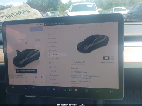 2022 TESLA MODEL 3