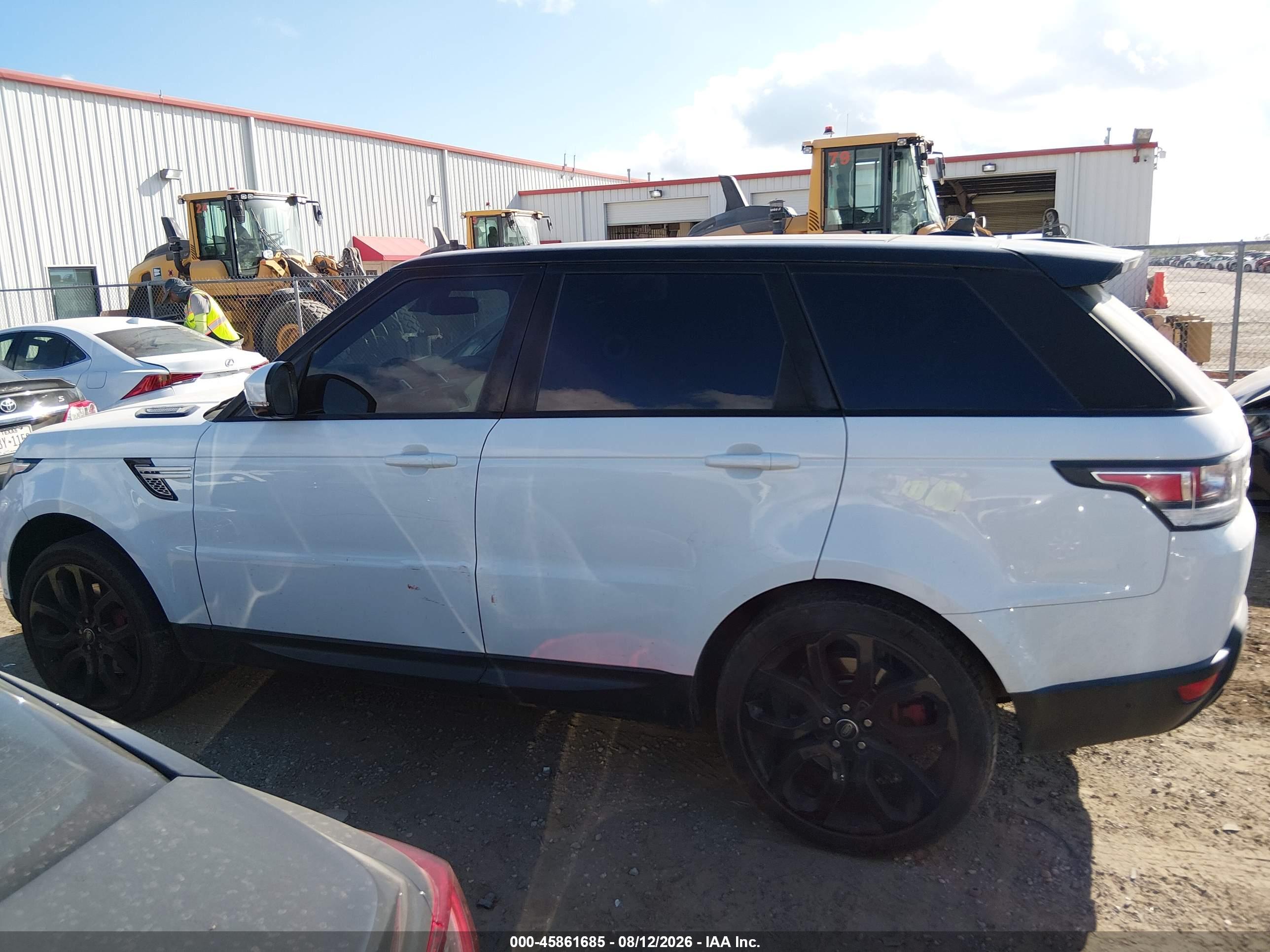 2016 LAND ROVER RANGE ROVER SPORT