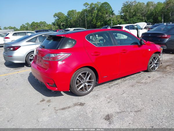 2016 LEXUS CT 200H
