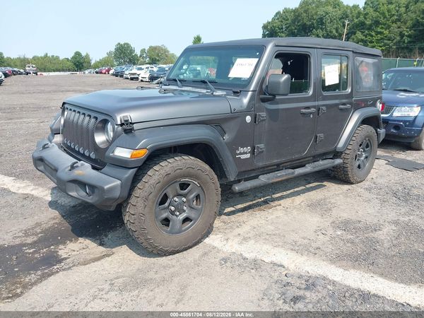 2018 JEEP WRANGLER UNLIMITED SPORT 4X4
