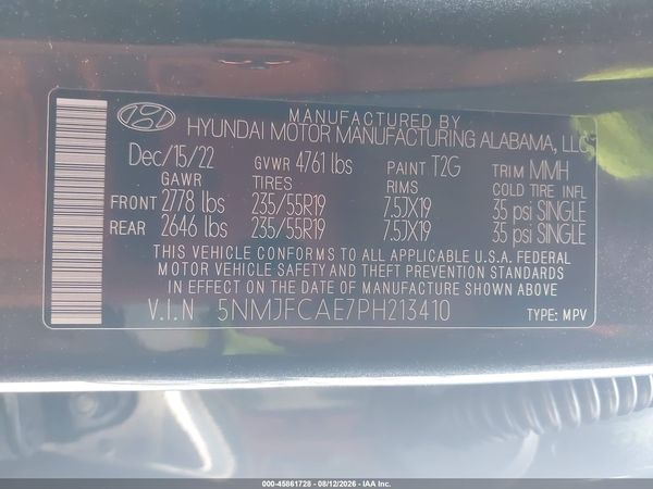 2023 HYUNDAI TUCSON SEL