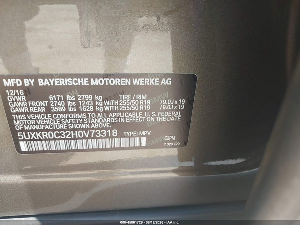 2017 BMW X5 XDRIVE35I