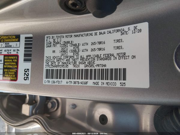 2021 TOYOTA TACOMA TRD OFF-ROAD