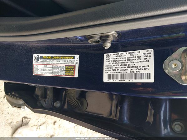 2019 HONDA CR-V TOURING
