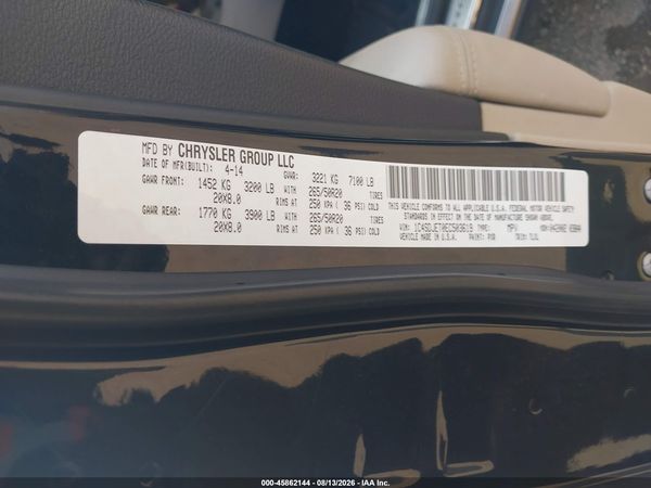 2014 DODGE DURANGO CITADEL