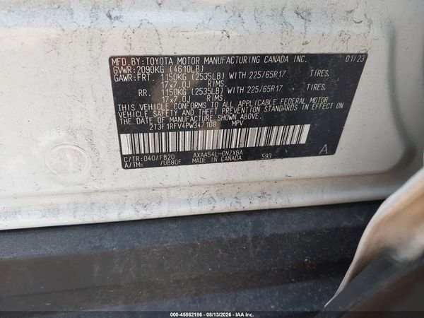 2023 TOYOTA RAV4 LE