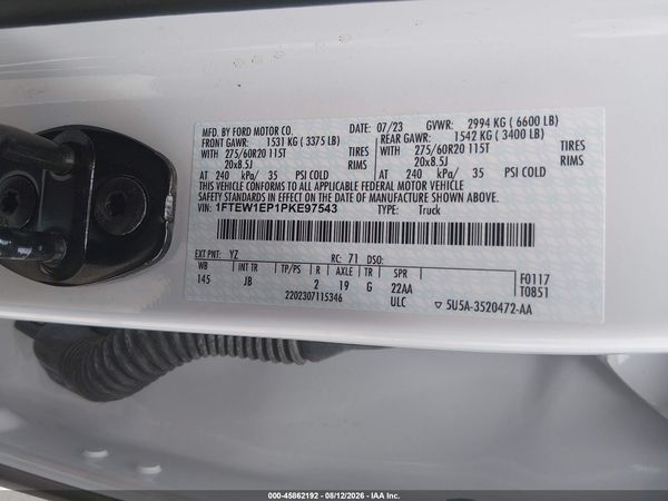 2023 FORD F-150 XL