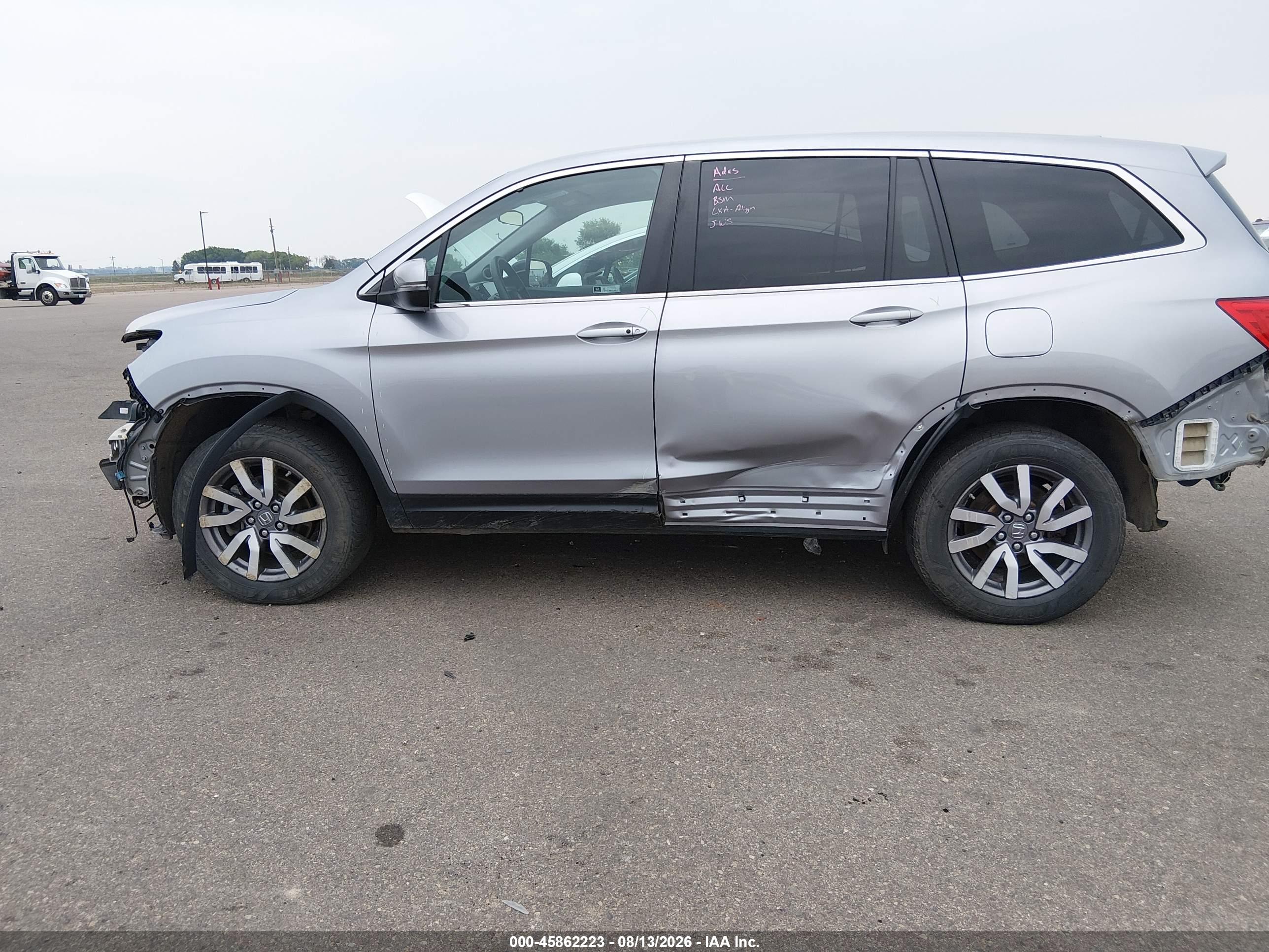 2021 HONDA PILOT AWD EX