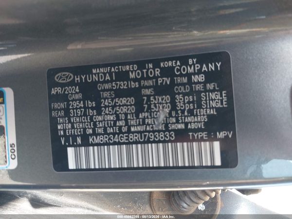 2024 HYUNDAI PALISADE XRT