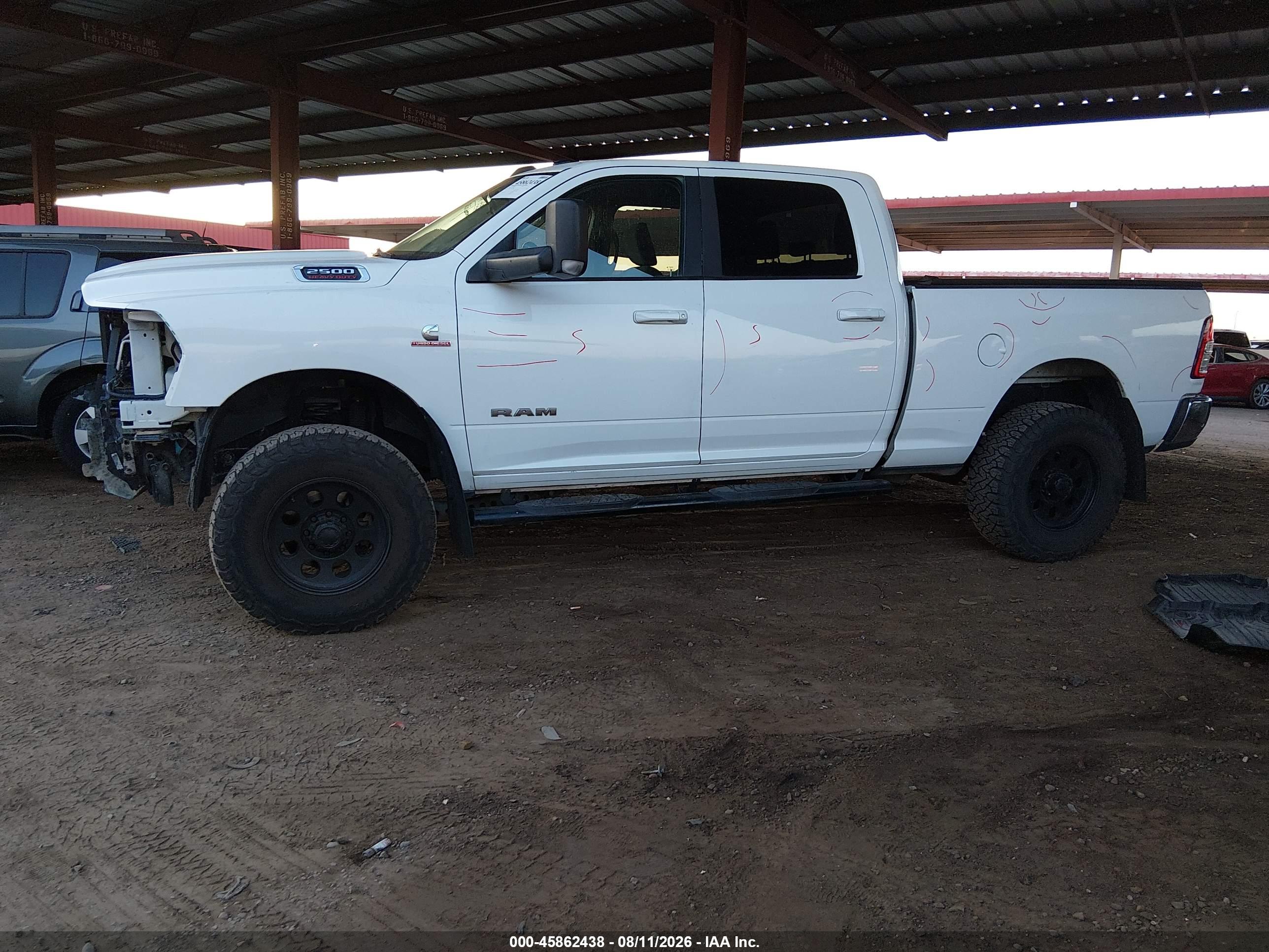 2020 RAM 2500 BIG HORN  4X4 6'4 BOX