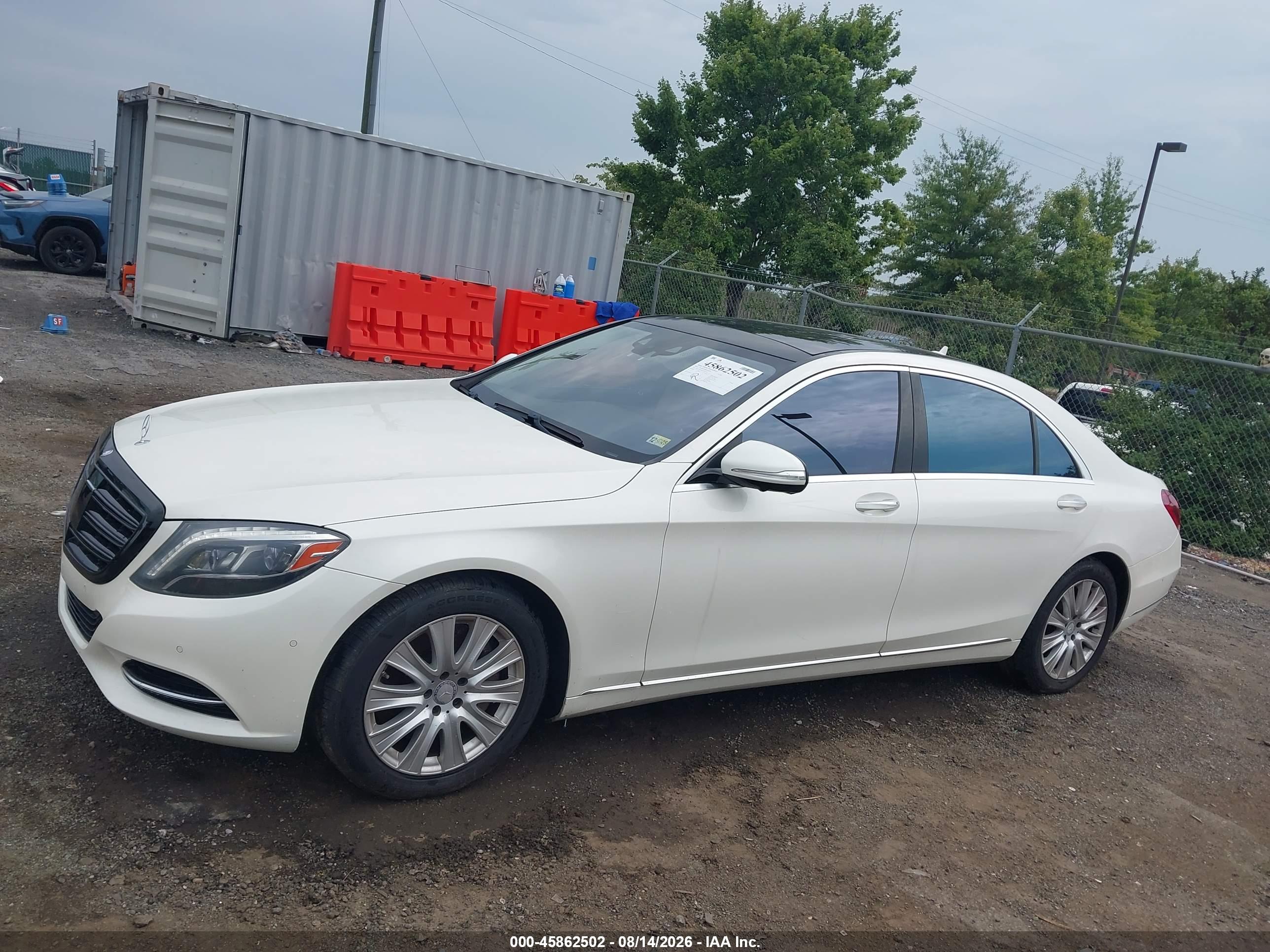 2014 MERCEDES-BENZ S 550 S550