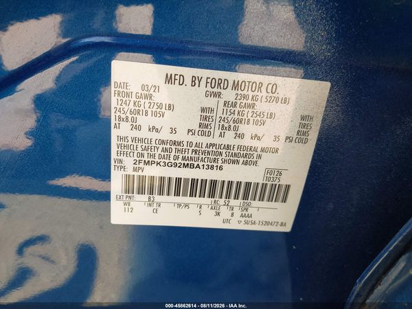 2021 FORD EDGE SE