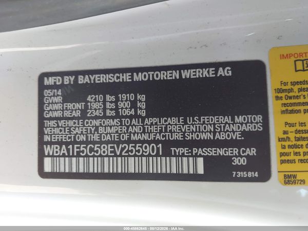 2014 BMW 228I