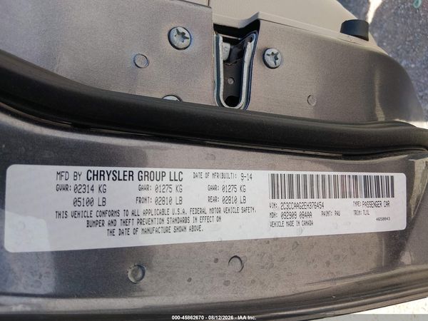 2014 CHRYSLER 300