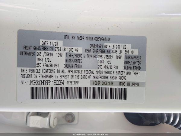 2024 MAZDA CX-90 3.3 TURBO PREFERRED PLUS