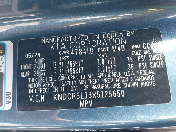 2024 KIA NIRO EV WIND