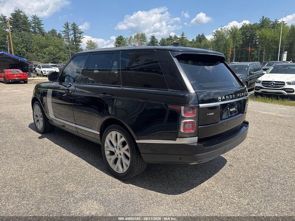 2019 LAND ROVER RANGE ROVER 3.0L V6 SUPERCHARGED HSE