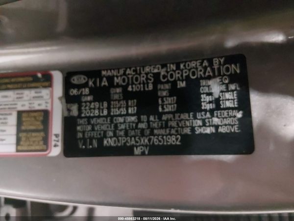 2019 KIA SOUL +