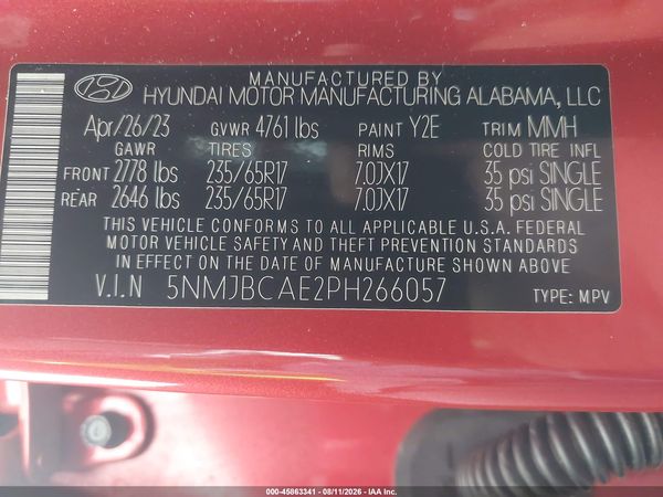 2023 HYUNDAI TUCSON SEL