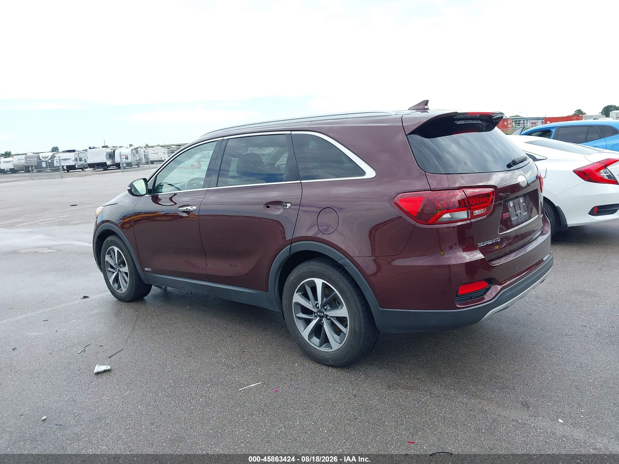 2019 KIA SORENTO 3.3L EX
