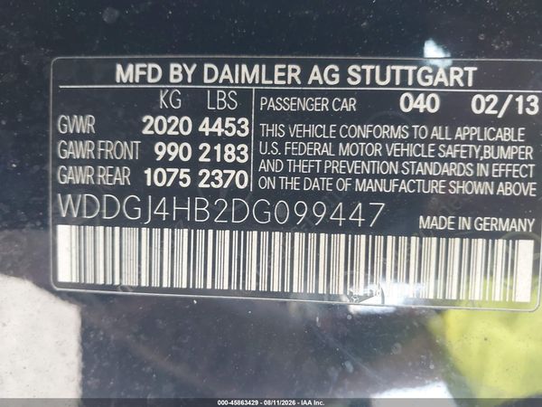 2013 MERCEDES-BENZ C 250 C250