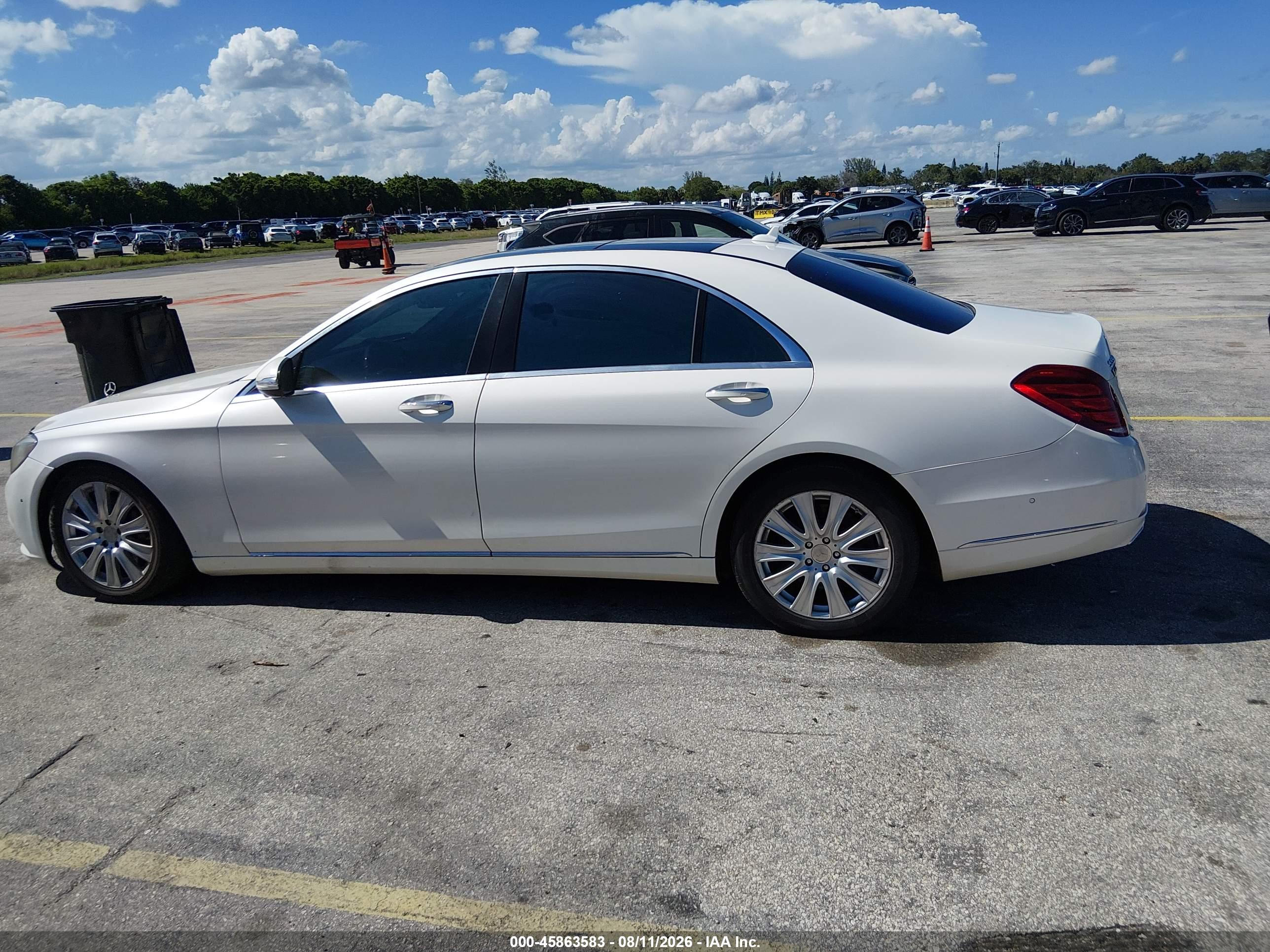 2014 MERCEDES-BENZ S 550 S550
