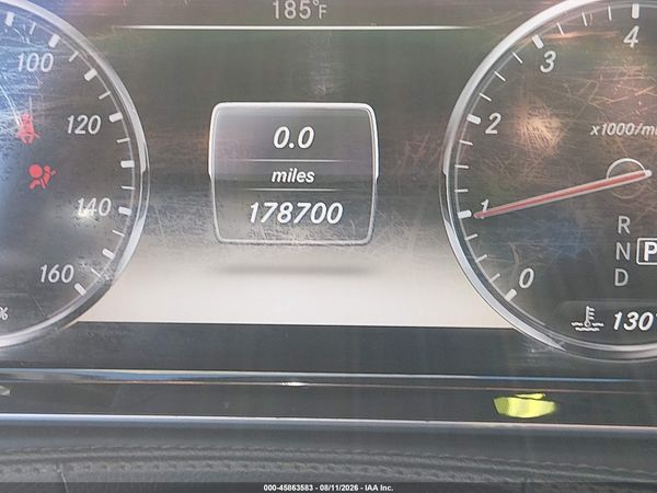 2014 MERCEDES-BENZ S 550 S550