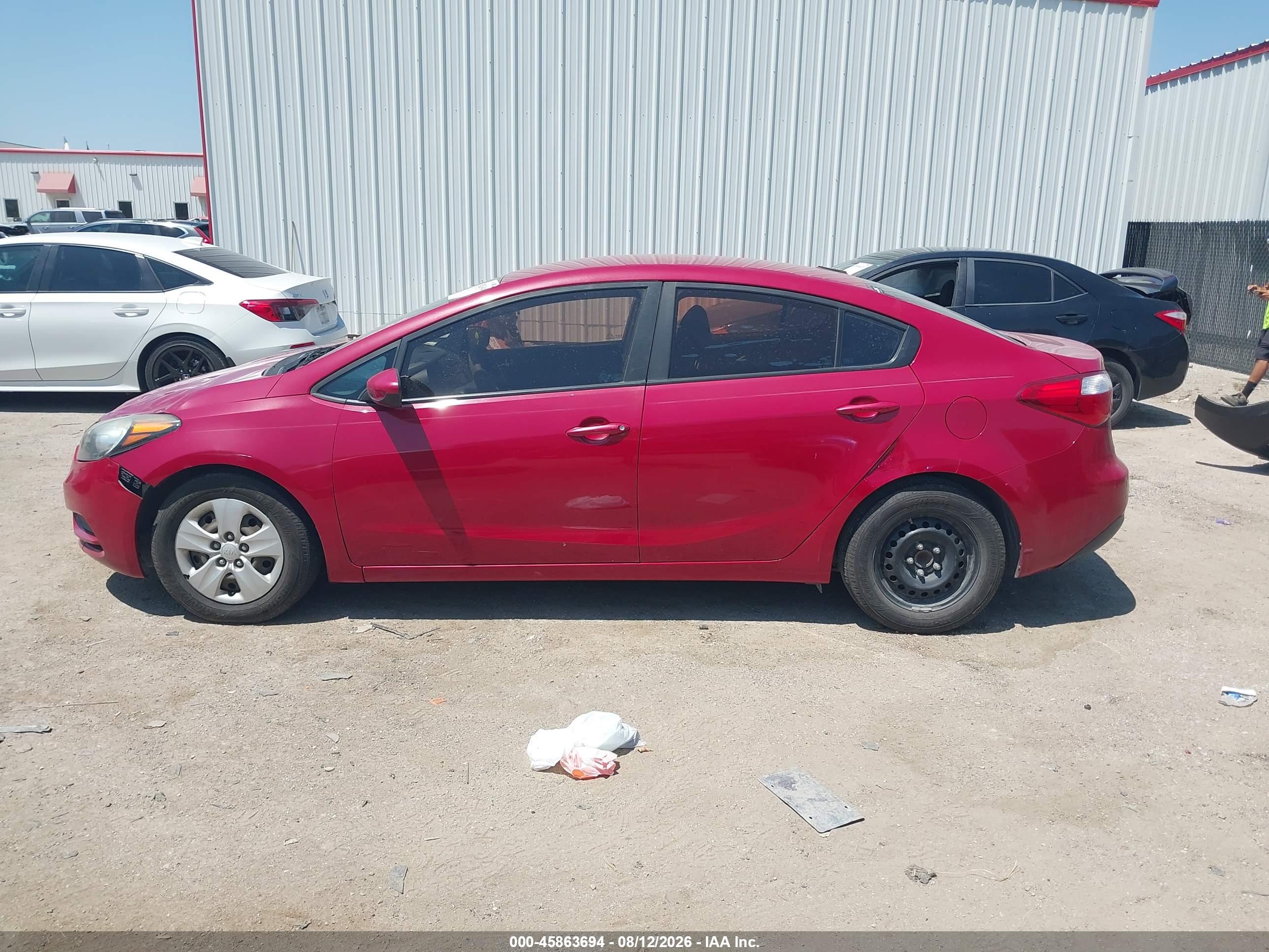 2016 KIA FORTE LX
