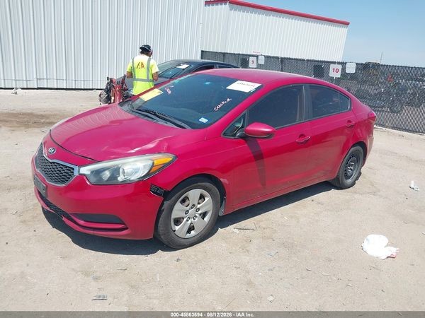 2016 KIA FORTE LX