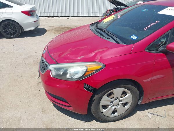 2016 KIA FORTE LX
