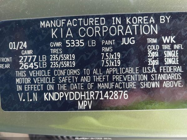 2024 KIA SPORTAGE PLUG-IN HYBRID X-LINE