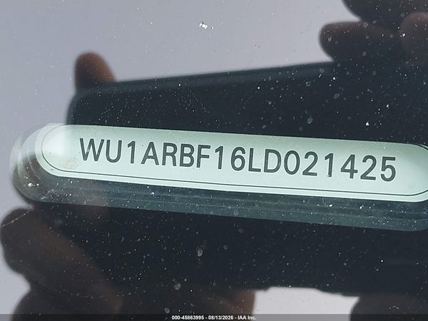 2020 AUDI RS Q8 TFSI QUATTRO TIPTRONIC