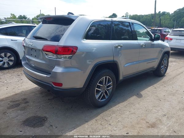 2020 JEEP GRAND CHEROKEE LIMITED 4X4 — I4