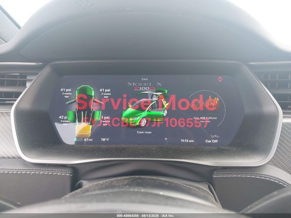 2018 TESLA MODEL X 100D/75D/P100D
