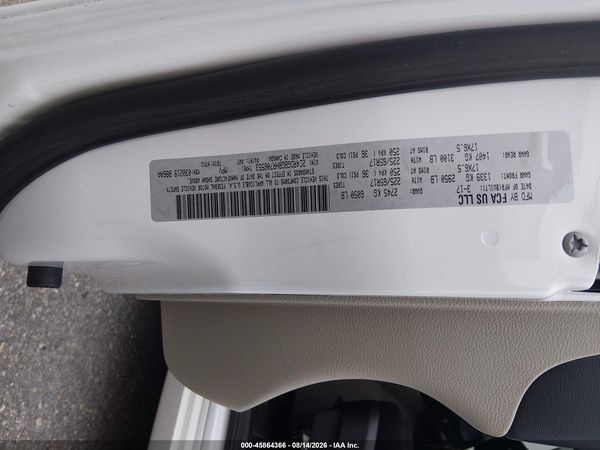 2017 DODGE GRAND CARAVAN SE