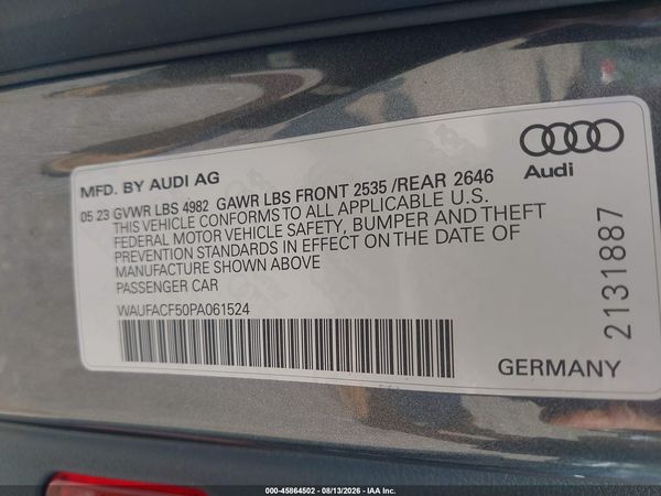 2023 AUDI A5 SPORTBACK