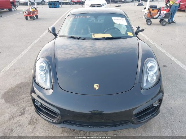2016 PORSCHE CAYMAN BLACK EDITION