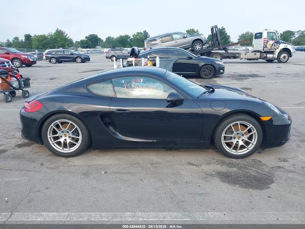 2016 PORSCHE CAYMAN BLACK EDITION
