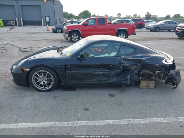 2016 PORSCHE CAYMAN BLACK EDITION